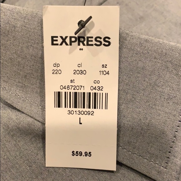 Express Grey 1MX shirt Large - Picture 3 of 3